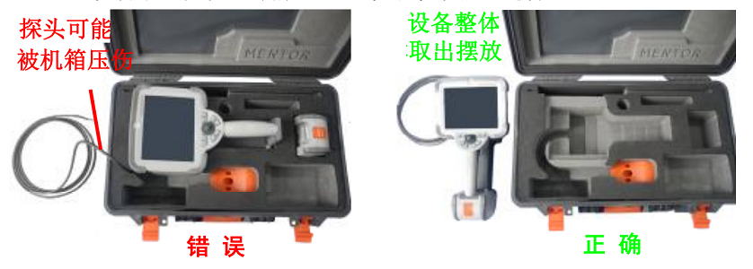 取出視頻內窺鏡設備的注意事項 取出視頻內窺鏡設備的注意事項