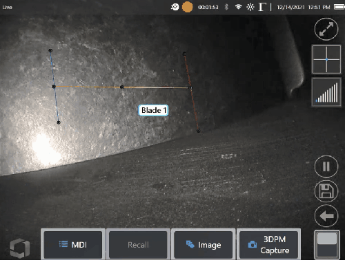 XLG4工業(yè)內窺鏡葉片計數(shù)分析