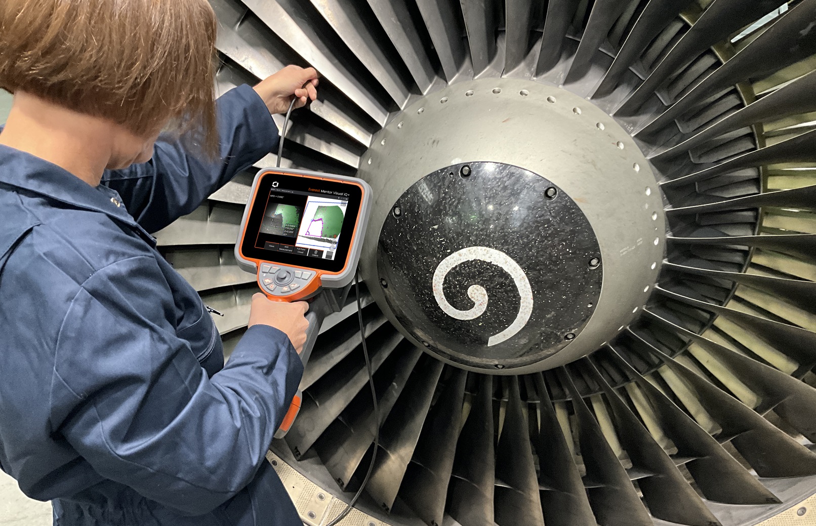 韋林3D測量工業內窺鏡在航空發動機孔探中的測量應用 韋林3D測量工業內窺鏡在航空發動機孔探中的測量應用